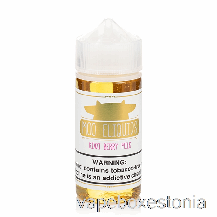 Vape Box Estonia Kiivi Marja Piim - Moo E-vedelikud - 100ml 6mg
